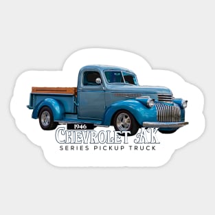 1946 Chevrolet AK Series Pickup Truck Sticker